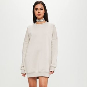 Carli Bybel x Missguided oversized sweater dress